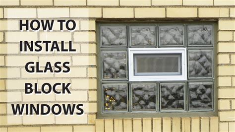 Glass block window installation. Things To Know About Glass block window installation. 